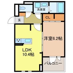 ポルチュラーカの物件間取画像